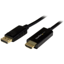 Thumbnail 0 de Cable Adaptador DisplayPort a HDMI 4K 1920x1200 30Hz Pasivo 3mt Negro - StarTech