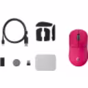 Thumbnail 2 de Mouse Inalámbrico Gamer Logitech Pro X SuperLigth 2C SenHero 2 LIGTHFORCE Rosado