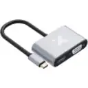 Thumbnail 2 de Adaptador Multipuertos 2en1 XTech XTC-542, USB-C a HDMI VGA