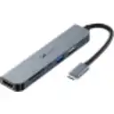 Thumbnail 0 de Adaptador Multipuertos Xtech, 7en1 USB-C a HDMI SD/TF USB2.0 USB3.0 2*USB-C