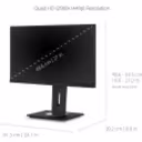 Thumbnail 4 de Monitor Viewsonic VG2756A-2K 27" QHD 2560*1440 IPS LAN DP HDMI USB-A USB-B USB-C