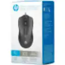 Thumbnail 2 de Mouse Alámbrico HP Wired 100, óptico 1600dpi 3 botones Ambidiestro USB Negro