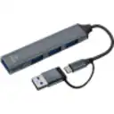 Thumbnail 0 de MLAB HUB ADAPTADOR 4 EN 1 TYPE-C A 1USB3.0 + 3USB2.0