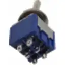 Thumbnail 0 de Interruptor 6-Pin 2-Pos Celeste ON-ON Toggle Perilla 250V 3AMP DPDT