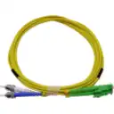 Thumbnail 0 de 3mt E2000/APC-ST/UPC MonoModo SM Duplex Jumper Cable Fibra 3.0mm 9/125