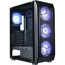 Thumbnail 0 de Gabinete Gamer EsGaming Y03, MediaTorre 2*USB2.0 USB3.0 4*FAN ARGB V.Temp. Negro