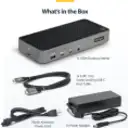 Thumbnail 6 de Docking Station USB-C 2x HDMI/DP 1x HDMI