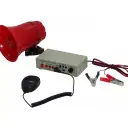 Thumbnail 2 de Megafono MP3-USB 25W 12V-24VDC p/Auto Graba-120seg. inc-Mic-3,5mm
