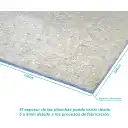 Thumbnail 0 de TECAPLAK 5mm-6mm impermeable Polialuminio Reciclado 1,22x2,44m Plancha
