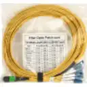 Thumbnail 1 de 6mt 12-LC/1,5mt 1-MPO/4,5mt MonoModo SM Jumper Cable Fibra 9/125um