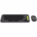Thumbnail 1 de Kit Teclado y Mouse Logitech Pop Icon Conectividad Inalámbrica BT Grafito/Verde