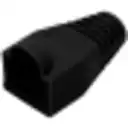 Thumbnail 1 de BOLSA-100-UNIDADES CAPUCHON P/RJ45 LINKMADE NEGRO
