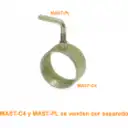 Thumbnail 2 de Base para tubo de 51mm req/MAST-PL Fijacion Mastil Telescopico