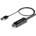 Thumbnail 1 de Cable Conversor HDMI a DisplayPort M/M 4K 30Hz Alim por USB Act 1.8m - StarTech