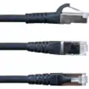 Thumbnail 3 de LINKMADE S/FTP CAT6 1mt NEGRO LSZH CABLE PATCH INYECTADO MULTIFILAR