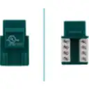 Thumbnail 1 de LINKMADE Verde Cat5E U/UTP Punchable Keystone Conector Hembra RJ45