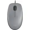 Thumbnail 0 de Mouse Alámbrico Logitech M110, Óptico 1000dpi 3 Botones Cable USB 1.8mts Gris