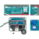 Thumbnail 5 de TOTAL 5000W Generador electr a gasolina Tanque-25L 220VAC TP155001