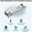 Thumbnail 0 de Módulo SFP TP-Link SM 2-LC/UPC 10Km 1310nm 1.25Gbp/s Gigabit LC Duplex