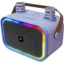Thumbnail 1 de MLAB KARAOKE MY LiL VOICE LUZ RGB 2 MICROFONOS INALAMBRICOS PURPLE