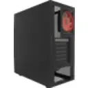Thumbnail 5 de Gabinete Gamer Xtech XT-GMR4 Phobos Panel lat Vid templado ATX MTower Negro