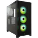 Thumbnail 0 de Gabinete Gamer Corsair 4000X RGB Vidrio templado USB-C 3.1 Media Torre ATX Negro