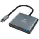 Thumbnail 0 de MLAB HUB ADAPTADOR 3 EN 1 TYPE-C A HDMI + 1PD100W + 1USB3.0