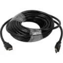 Thumbnail 1 de Cable HDMI v1.4 M/M 3D 10mt Sin Visagra Color negro - Genérico