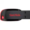 Thumbnail 2 de Pendrive 16GB SanDisk Cruzer Blade USB tipo-A v2.0 Color Negro y Rojo