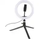 Thumbnail 0 de Vivitar 8 inch ring light with goose neck rod and phone holder