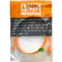 Thumbnail 2 de Cable de Red Linkmade Cat6 LSZH Inyectado Multifilar 1.5 Metros NARANJO