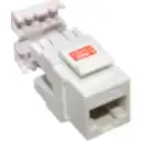 Thumbnail 1 de Conector Punchable p/Herramient-KPT 180º Blanco Cat5E U/UTP - LINKMADE KP5WL-1
