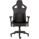 Thumbnail 0 de Silla Gamer Corsair T1 RACE, Ajuste inclinacion, Peso sop 120Kg 5 Ruedas Negro