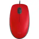 Thumbnail 0 de Mouse Logitech M110 Silent Conectividad Alámbrica Óptico 1000 dpi Color Rojo