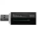 Thumbnail 1 de Lector USB2.0 A-M Todo-en-1 SD mSD CF MS CF MMC TF M2 M5-Duo 480mbps