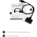 Thumbnail 7 de Adaptador StarTech USB3S2SAT3CB, Cable USB 3.0 a HDD 2.5" SATA III 0.5m
