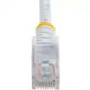 Thumbnail 3 de Cable de Red StarTech Cat5e Ethernet Sin enganche, 0 5mt Color BLANCO
