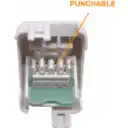 Thumbnail 0 de KALOP Roseta RJ11/RJ14 6P4C Telefono Sobrepuesta Tekna Blanca KS39656