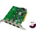 Thumbnail 3 de ATCOM PCI 4X 4-RJ11 REQ-AX110 3.3/5V 32BIT TARJETA ASTERISK