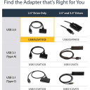 Thumbnail 8 de Adaptador StarTech USB3S2SAT3CB, Cable USB 3.0 a HDD 2.5" SATA III 0.5m