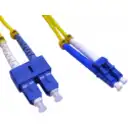 Thumbnail 0 de 1mt LC-SC/UPC MonoModo SM Duplex Jumper Cable Fibra 9/125um 3mm
