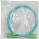 Thumbnail 2 de 2mt SC/APC-SC/APC OM3 Multimodo MM Duplex Jumper Fibra LSZH
