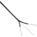 Thumbnail 0 de Cable Fibra G652 DropCable Exterior FTTH SM LSZH 3x2mm Negra 500m