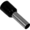 Thumbnail 2 de Negro 6,0mm2 12/20mm 100-unid AWG10 Ferrules Terminal Aislado Crimpeab