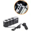 Thumbnail 3 de 3-Vehicular-Hembra 1-USB-Hembra-AH 5VDC 0,5A 12V/24V-Macho-Encendedor