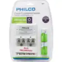 Thumbnail 0 de CARGADOR C/4 PILAS AAA 1200 MAH PRE-CARGADAS