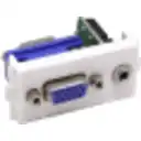 Thumbnail 0 de Modulo VGA-HH 3,5mm-HH Audio DB15-Hembra-Hembra DE-15/HH p/FQ1-FQ2-FQ3