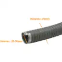 Thumbnail 1 de 40mm Rollo-30mts Conduit Flexible Metalico Cubierto-PVC 1-1/4Pulg PCFC