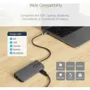 Thumbnail 2 de Docking Station StarTech USB-C a HDMI 4K60Hz, 3*USB-A USB-C LAN Gris