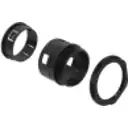 Thumbnail 2 de 55mm Salida Caja Prensa Estopa p/Conduit Flexible Plastico Negro